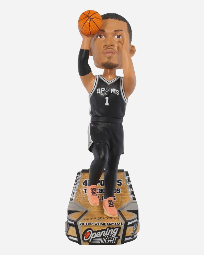 Victor Wembanyama San Antonio Spurs 2025 Opening Night Gamebreaker Bobblehead FOCO - FOCO.com