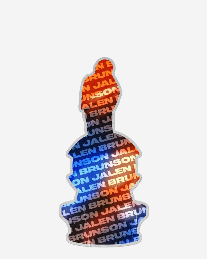 Jalen Brunson New York Knicks 2025 Playoffs First Round Clinch Moment Mini Bobblehead FOCO - FOCO.com