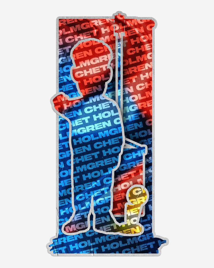 Chet Holmgren Oklahoma City Thunder Raising the Banner Bobblehead FOCO - FOCO.com