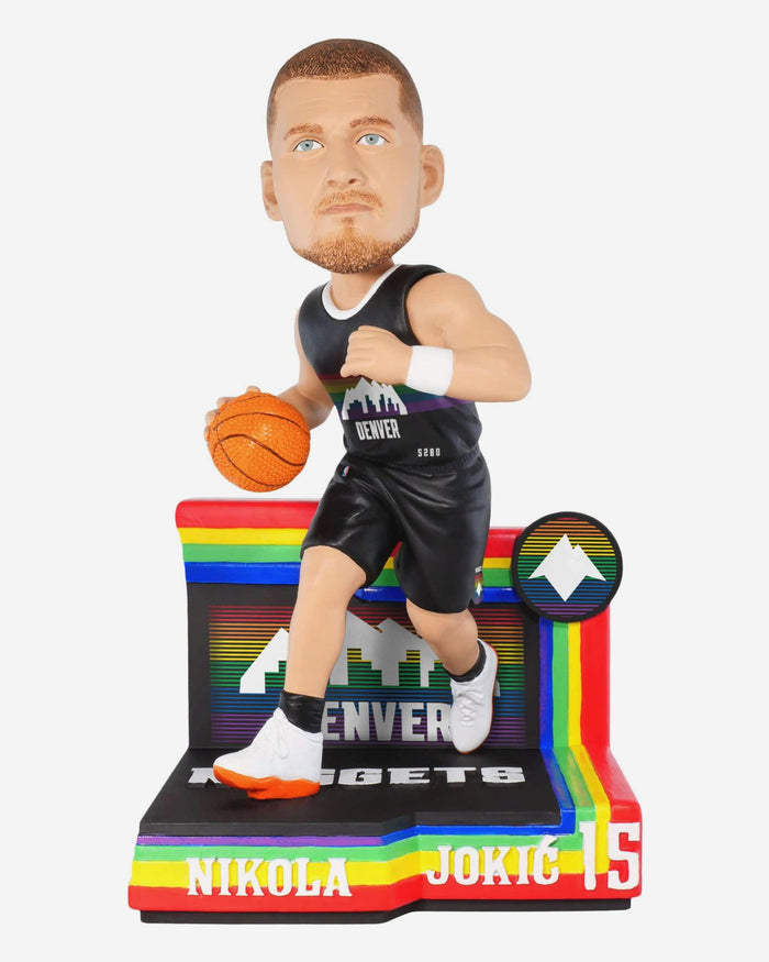 Nikola Jokic Denver Nuggets 2026 City Jersey Bobblehead FOCO - FOCO.com