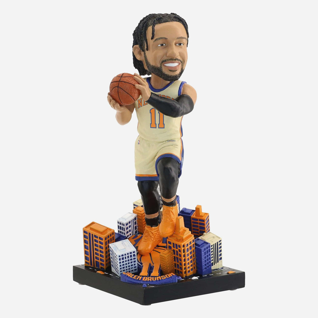 Jalen Brunson New York Knicks 2026 City Jersey Bobblehead FOCO - FOCO.com