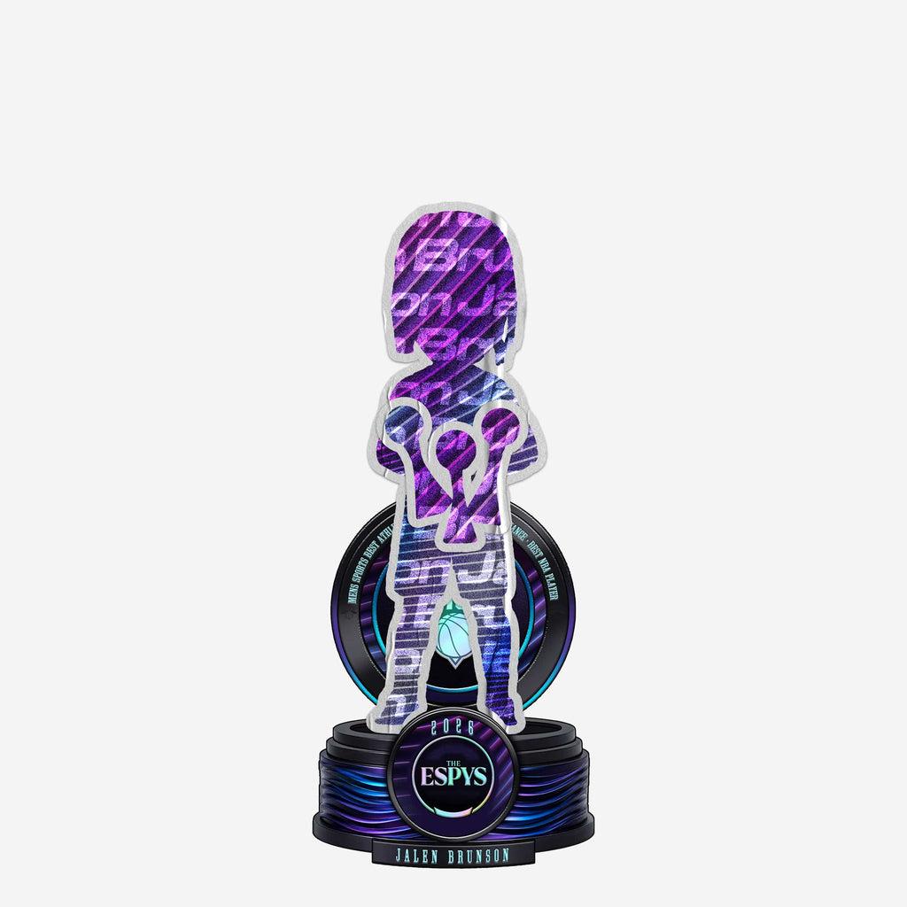 Jalen Brunson New York Knicks 2026 ESPY Awards Mens Sports Best Athlete & Best Championship Performance & Best NBA Player Mini Bobblehead FOCO - FOCO.com