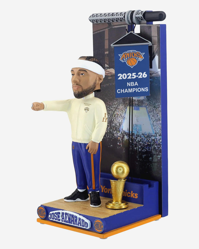 Jose Alvarado New York Knicks Raising the Banner Bobblehead FOCO - FOCO.com