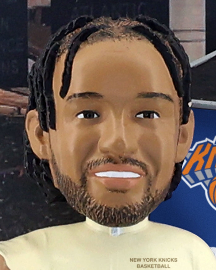 Jalen Brunson New York Knicks Raising the Banner Bobblehead FOCO - FOCO.com
