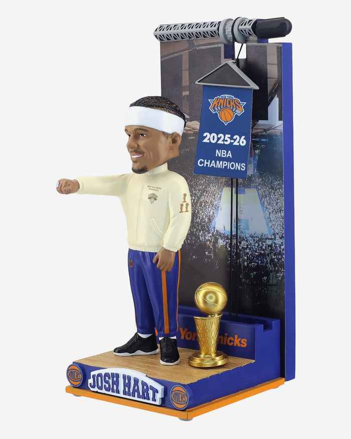 Josh Hart New York Knicks Raising the Banner Bobblehead FOCO - FOCO.com
