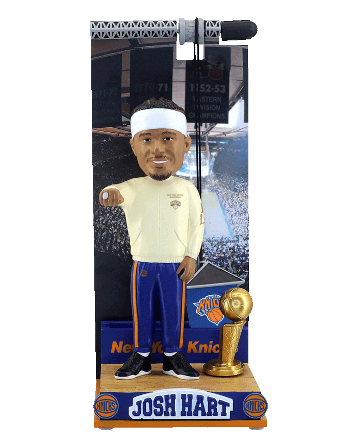 Josh Hart New York Knicks Raising the Banner Bobblehead FOCO - FOCO.com