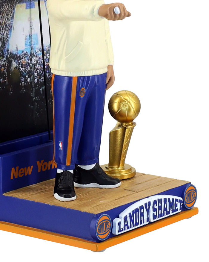 Landry Shamet New York Knicks Raising the Banner Bobblehead FOCO - FOCO.com