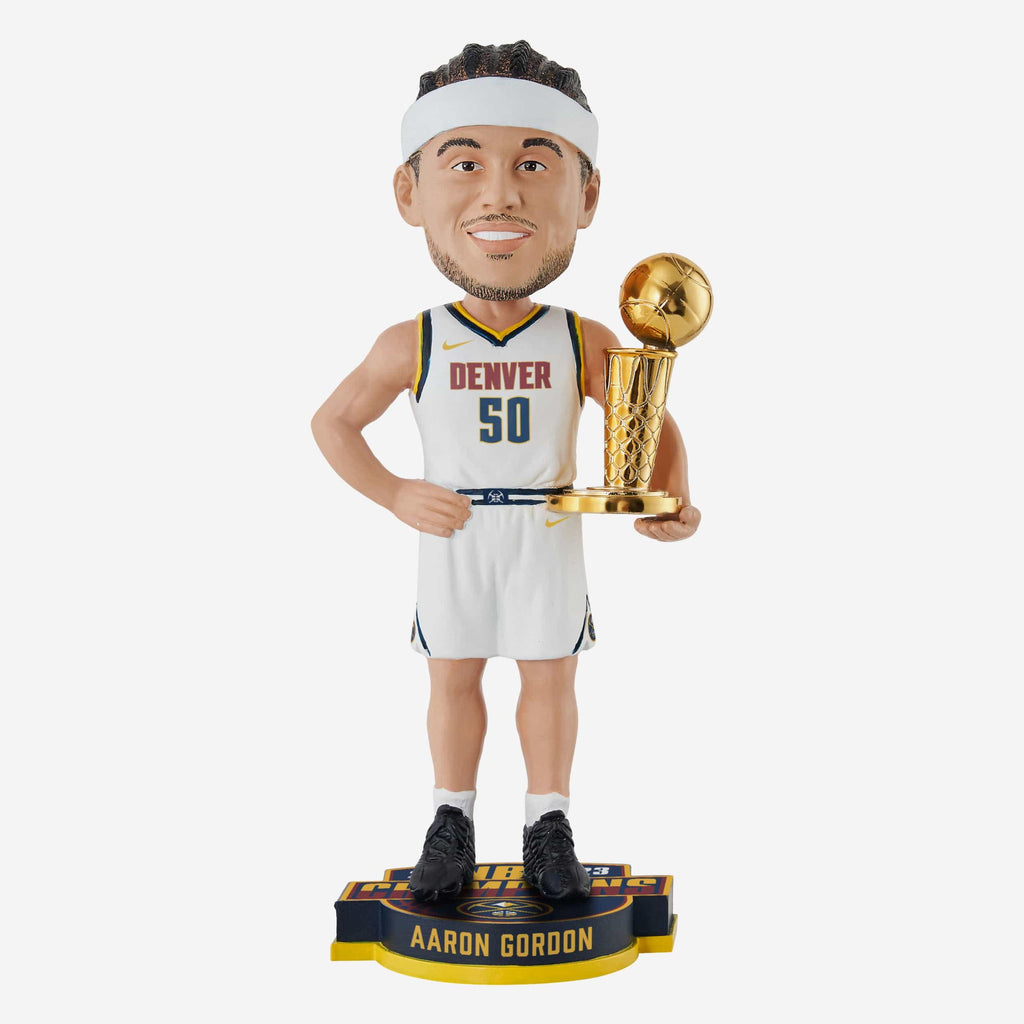 Aaron Gordon Denver Nuggets 2023 NBA Champions Alternate Uniform Bobblehead FOCO - FOCO.com