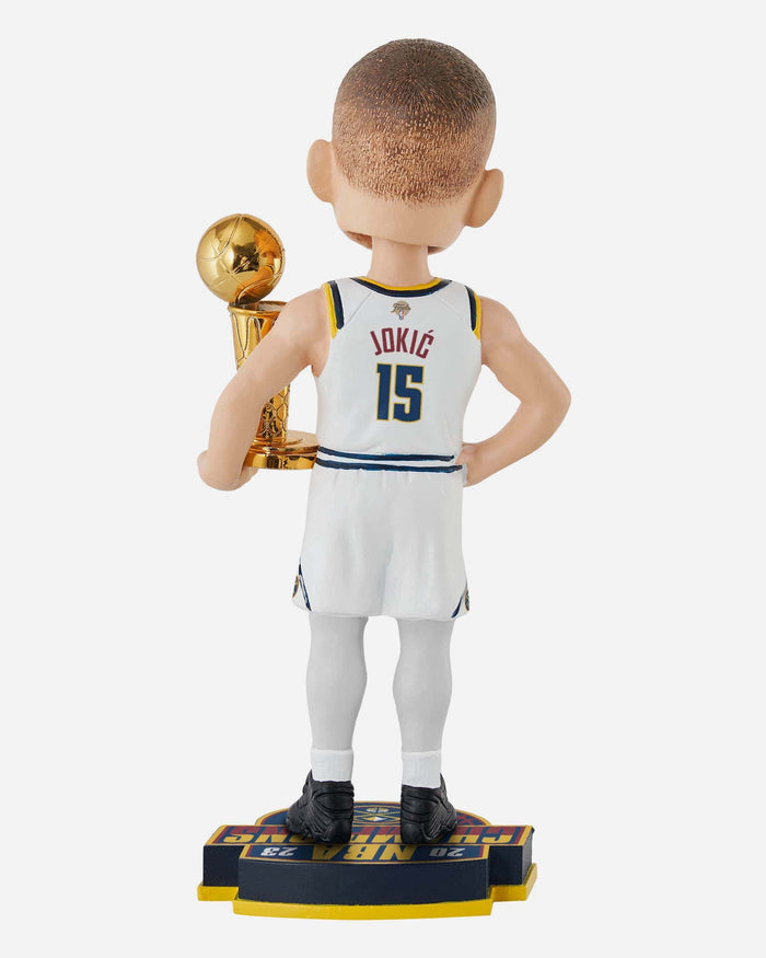 Nikola Jokic Denver Nuggets 2023 NBA Champions Alternate Uniform Bobblehead FOCO - FOCO.com