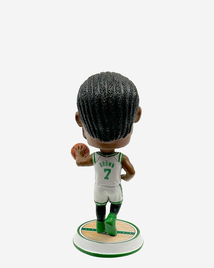 Jaylen Brown Boston Celtics Court Stripe Mini Bighead Bobblehead FOCO - FOCO.com