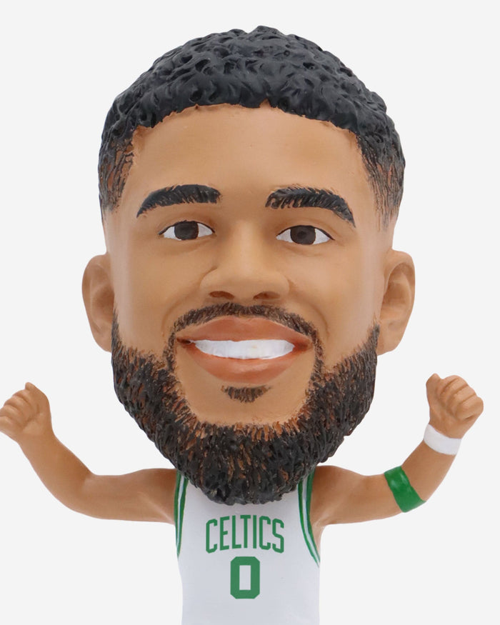 Jayson Tatum Boston Celtics Court Stripe Mini Bighead Bobblehead FOCO - FOCO.com