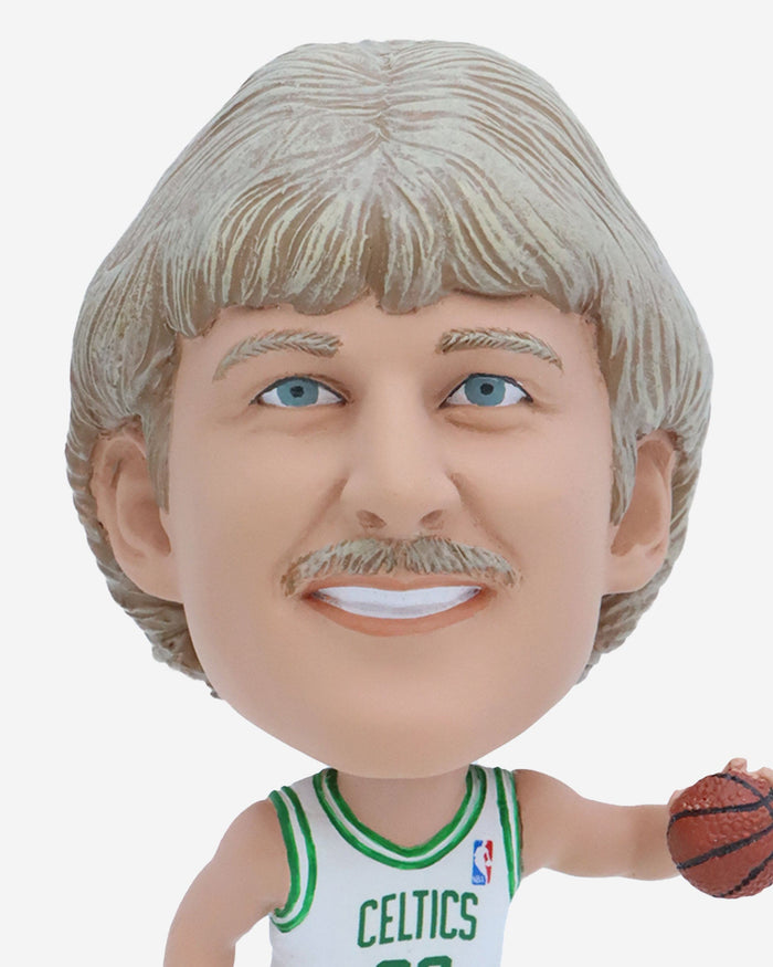 Larry Bird Boston Celtics Court Stripe Mini Bighead Bobblehead FOCO - FOCO.com