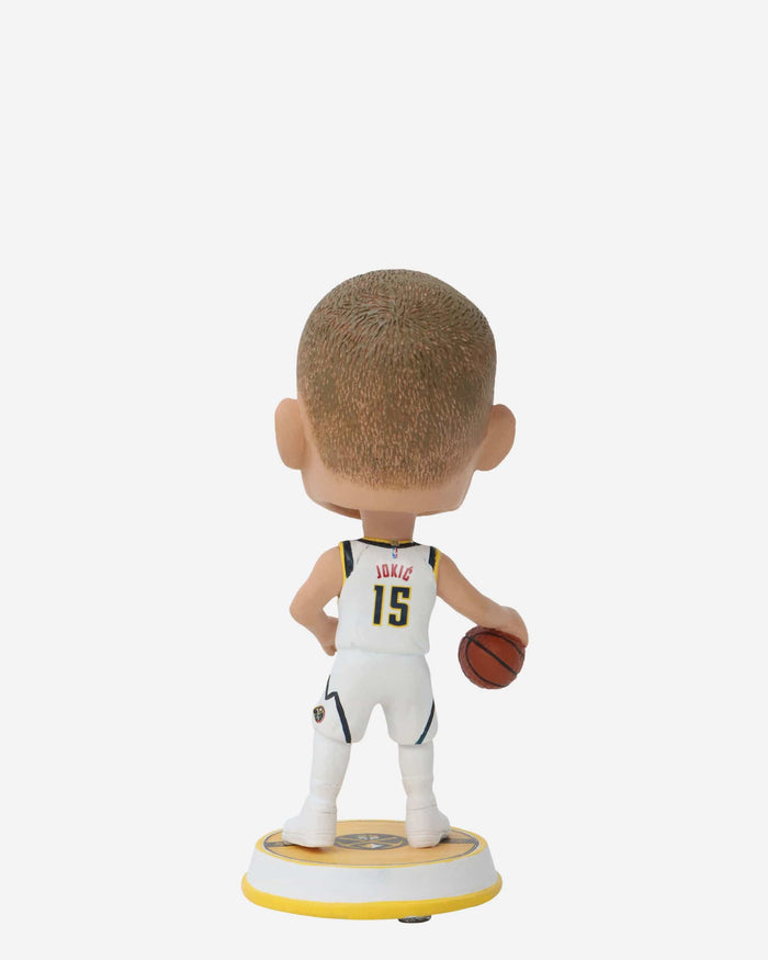 Nikola Jokic Denver Nuggets Court Stripe Mini Bighead Bobblehead FOCO - FOCO.com