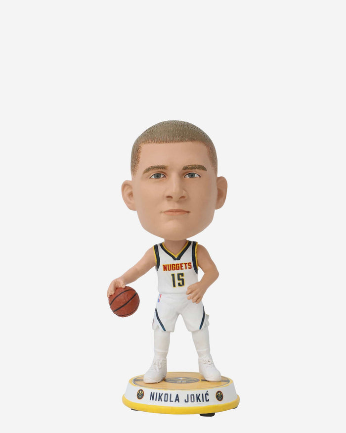 Nikola Jokic Denver Nuggets Court Stripe Mini Bighead Bobblehead FOCO - FOCO.com