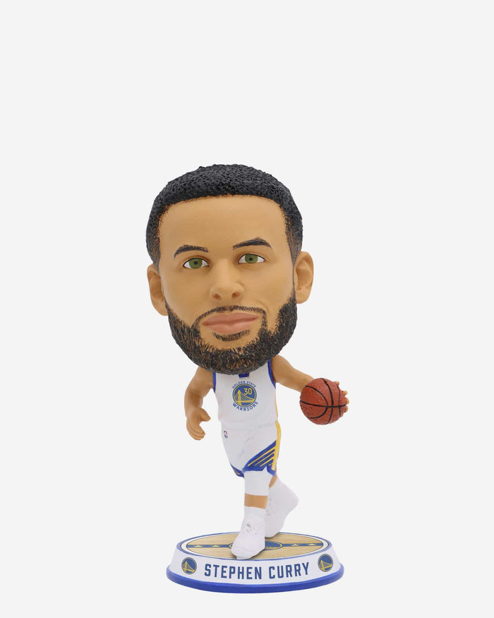 Steph Curry Golden State Warriors Court Stripe Mini Bighead Bobblehead FOCO - FOCO.com