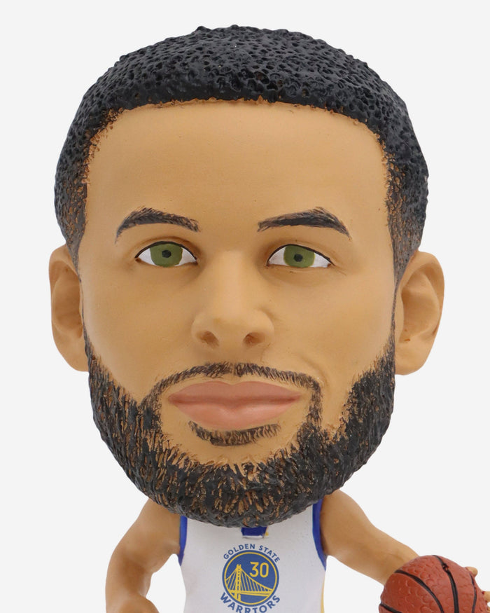 Steph Curry Golden State Warriors Court Stripe Mini Bighead Bobblehead FOCO - FOCO.com