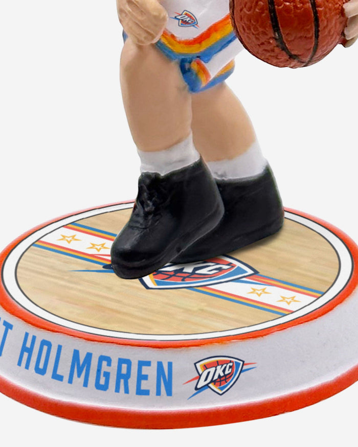 Chet Holmgren Oklahoma City Thunder Court Stripe Mini Bighead Bobblehead FOCO - FOCO.com