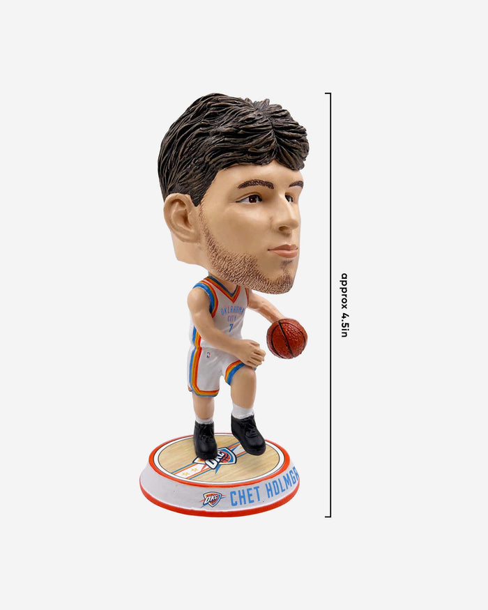 Chet Holmgren Oklahoma City Thunder Court Stripe Mini Bighead Bobblehead FOCO - FOCO.com