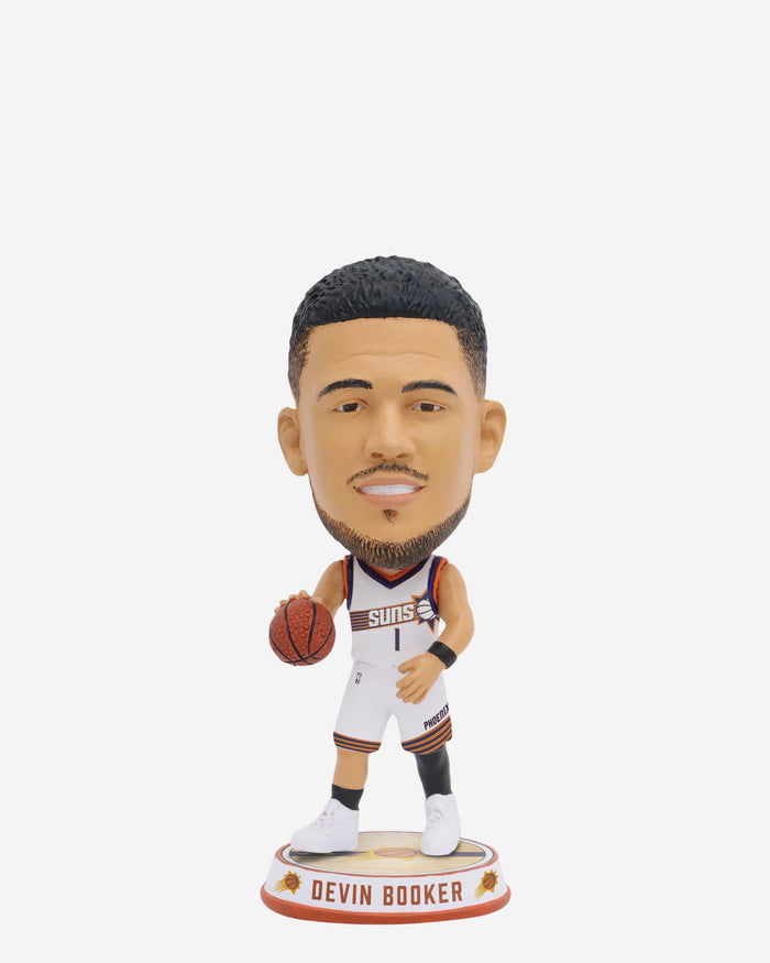 Devin Booker Phoenix Suns Court Stripe Mini Bighead Bobblehead FOCO - FOCO.com