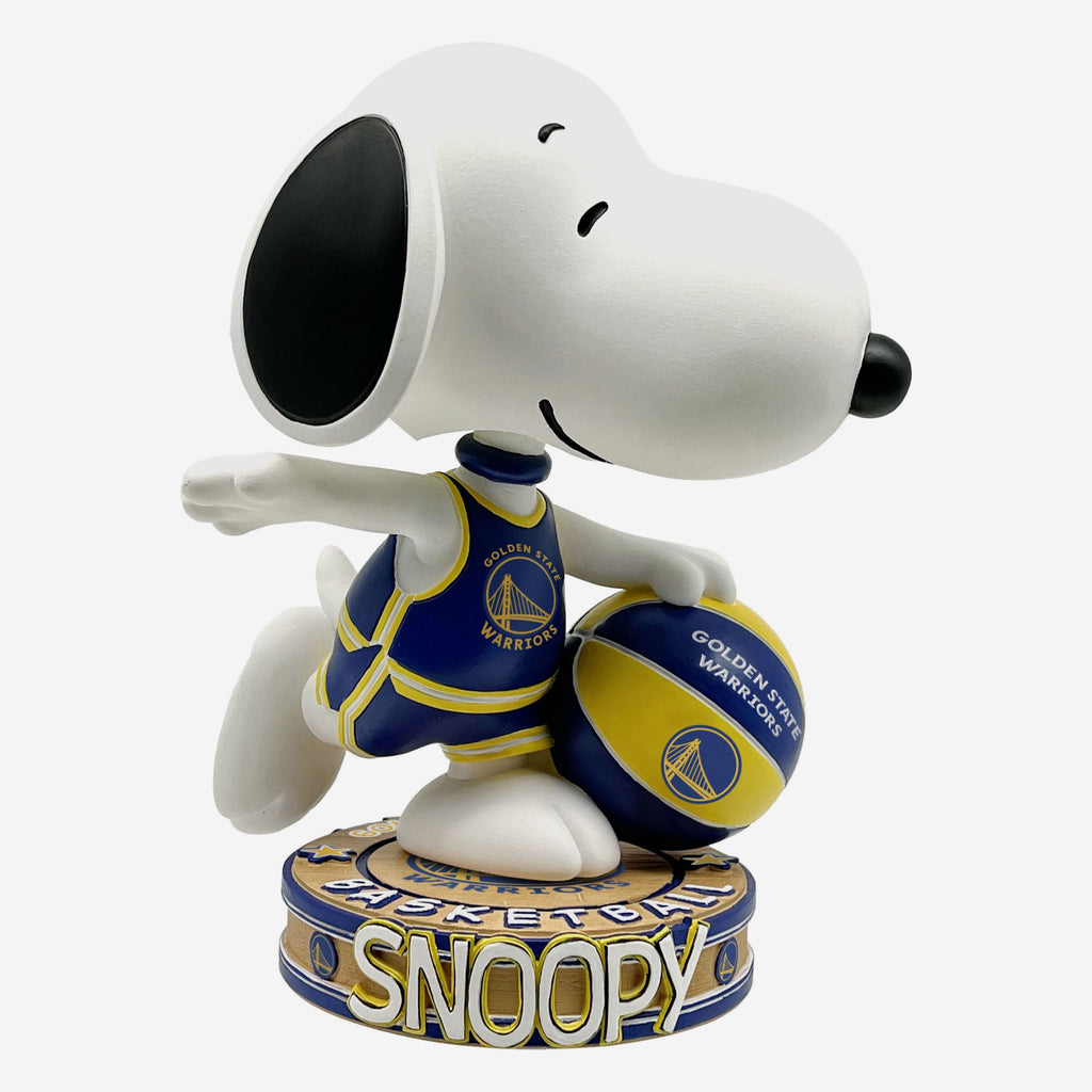 Golden State Warriors Snoopy Peanuts Bighead Bobblehead FOCO - FOCO.com