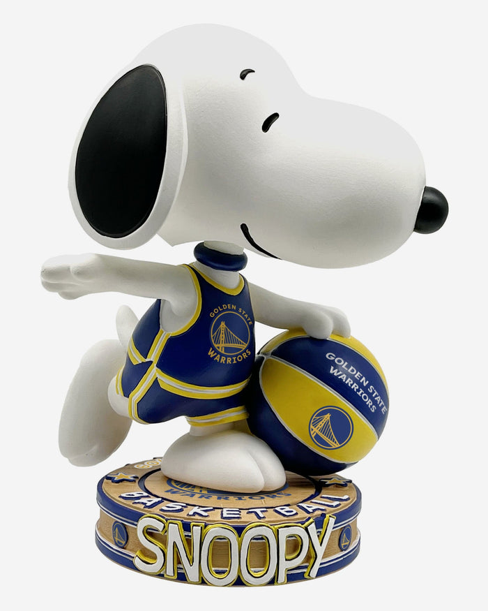 Golden State Warriors Snoopy Peanuts Bighead Bobblehead FOCO - FOCO.com