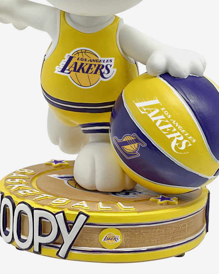 Los Angeles Lakers Snoopy Peanuts Bighead Bobblehead FOCO - FOCO.com