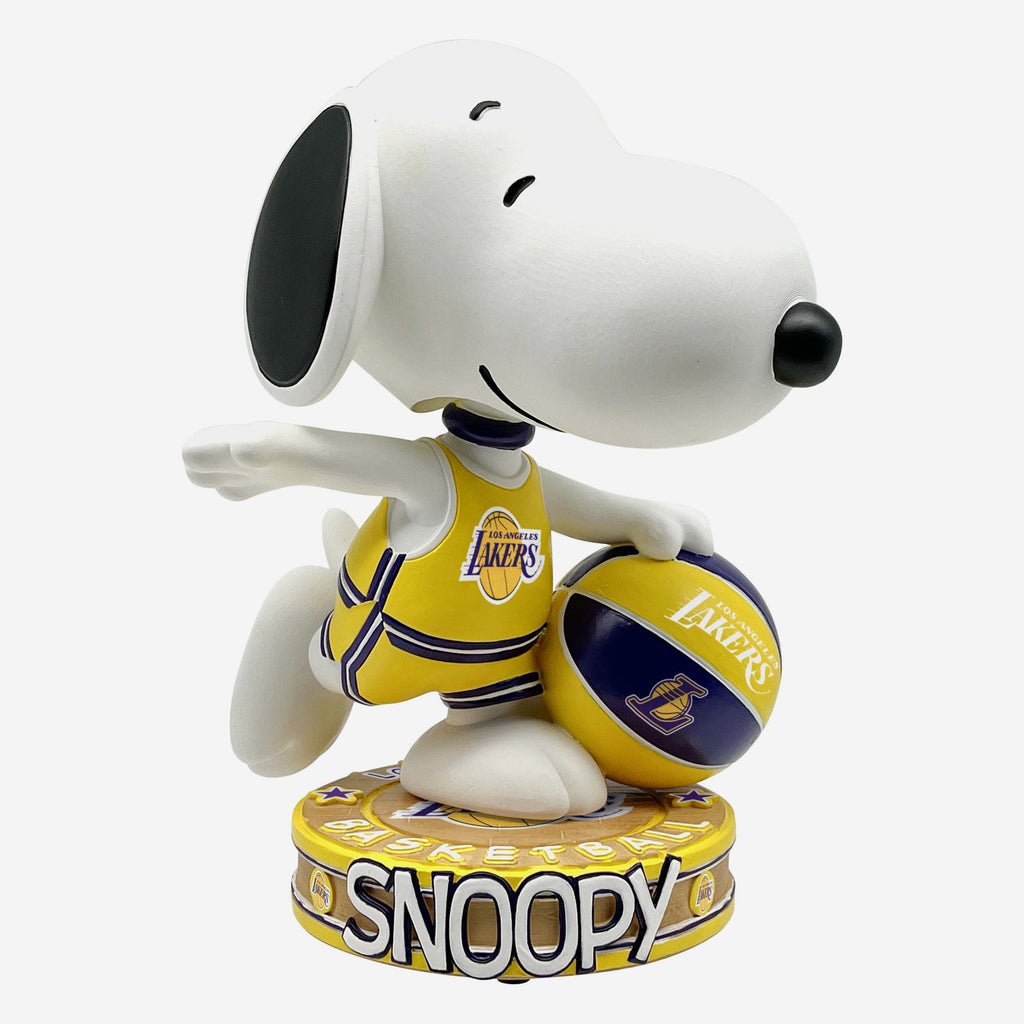 Los Angeles Lakers Snoopy Peanuts Bighead Bobblehead FOCO - FOCO.com