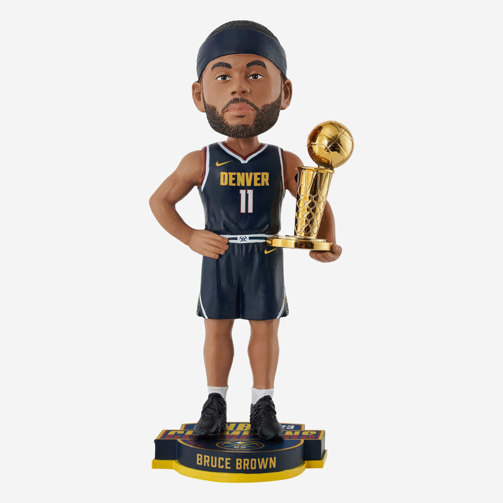 Bruce Brown Denver Nuggets 2023 NBA Champions Bobblehead FOCO - FOCO.com