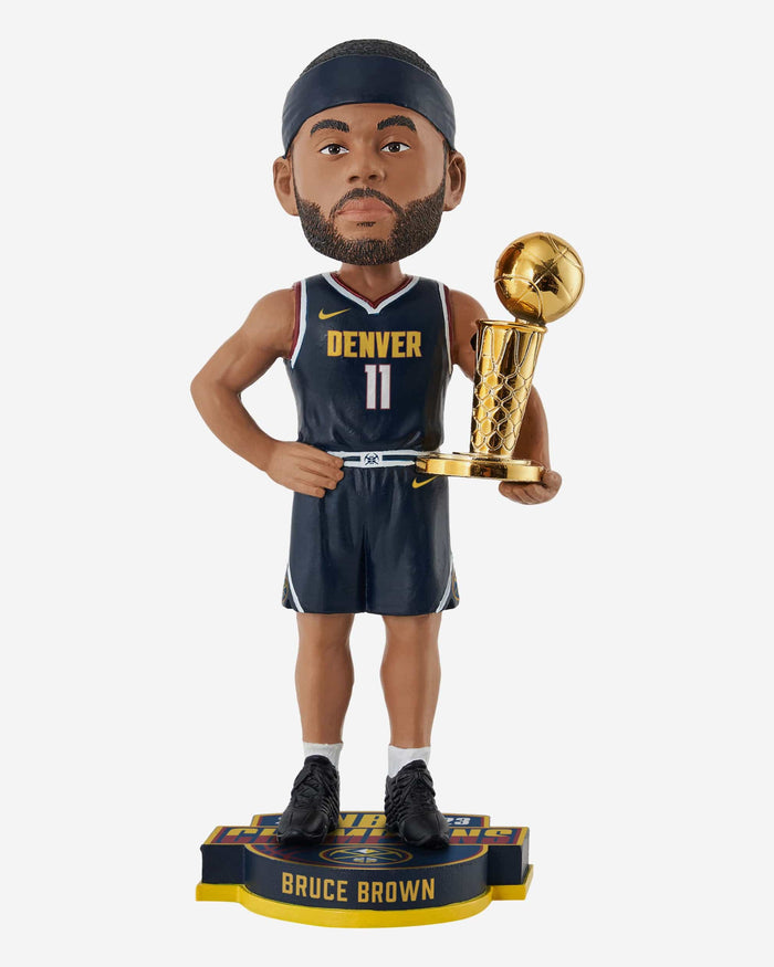 Bruce Brown Denver Nuggets 2023 NBA Champions Bobblehead FOCO - FOCO.com