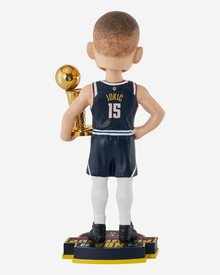 Nikola Jokic Denver Nuggets 2023 NBA Champions Bobblehead FOCO - FOCO.com