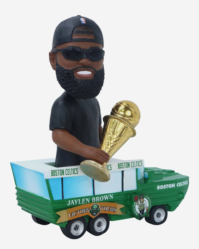 Jaylen Brown Boston Celtics 2024 NBA Champions Parade Duck Boat MVP Bobblehead FOCO - FOCO.com