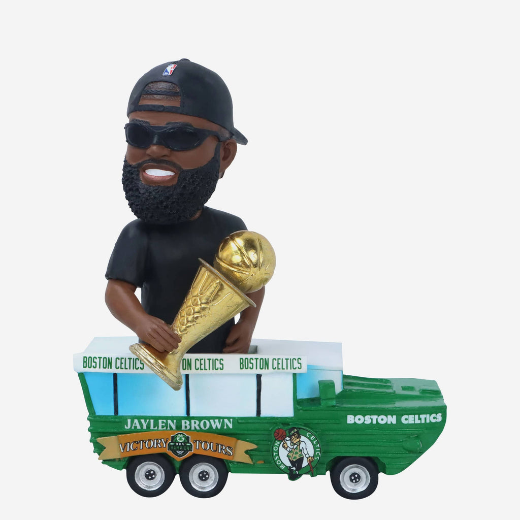 Jaylen Brown Boston Celtics 2024 NBA Champions Parade Duck Boat MVP Bobblehead FOCO - FOCO.com