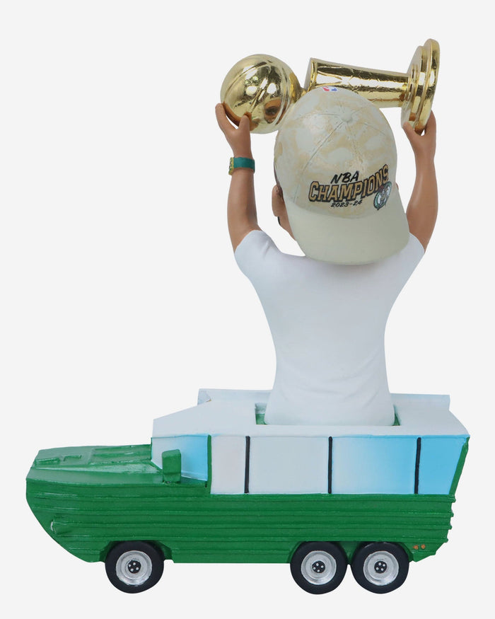 Jayson Tatum Boston Celtics 2024 NBA Champions Parade Duck Boat Bobblehead FOCO - FOCO.com