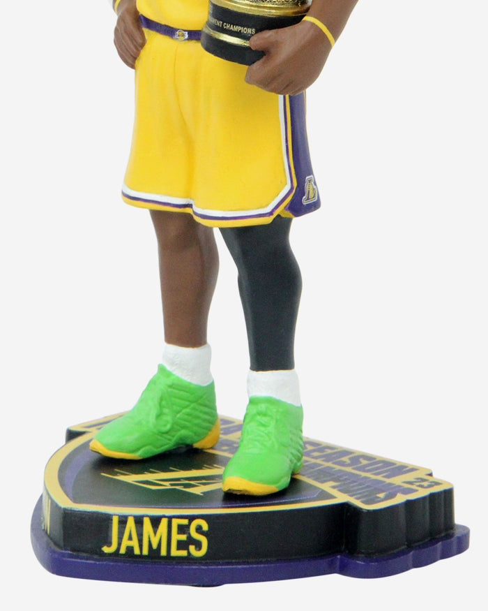 LeBron James Los Angeles Lakers 2023 In-Season Tournament Champion Bobblehead FOCO - FOCO.com