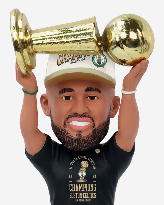 Derrick White Boston Celtics 2024 NBA Champions Trophy Hoist Bobblehead FOCO - FOCO.com