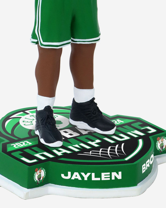 Jaylen Brown Boston Celtics 2024 NBA Champions Trophy Hoist Bobblehead FOCO - FOCO.com