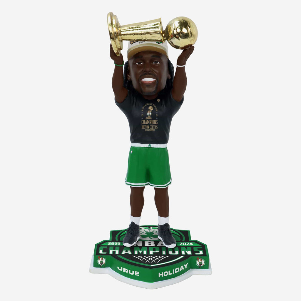 Jrue Holiday Boston Celtics 2024 NBA Champions Trophy Hoist Bobblehead FOCO - FOCO.com