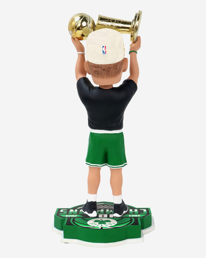 Kristaps Porzingis Boston Celtics 2024 NBA Champions Trophy Hoist Bobblehead FOCO - FOCO.com