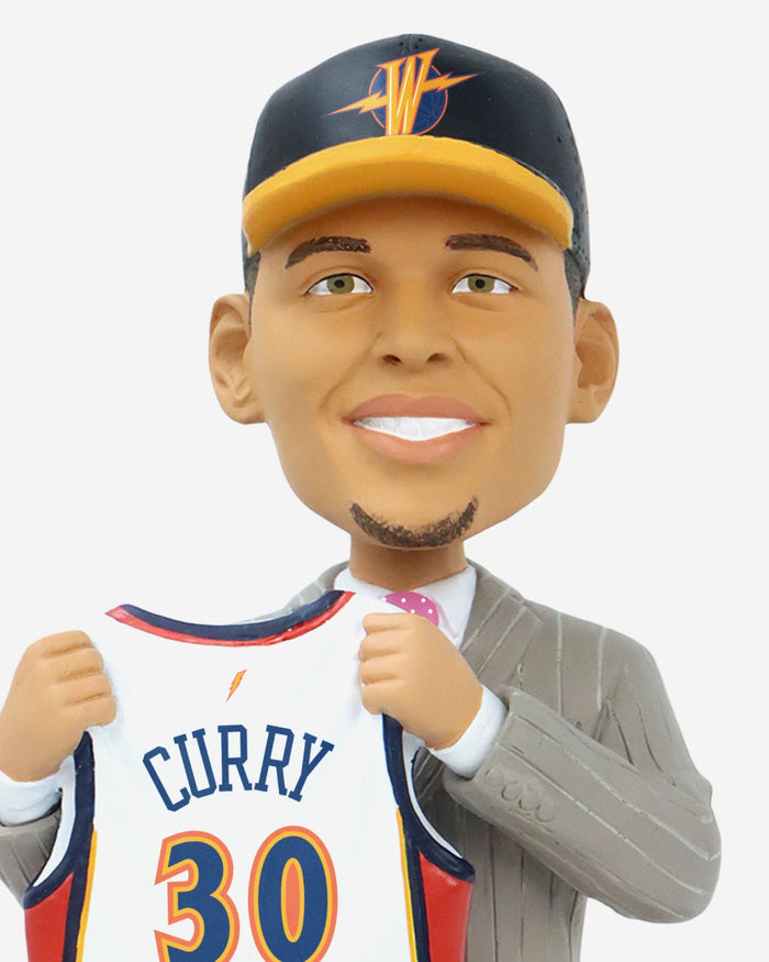 Steph Curry Golden State Warriors 2009 Draft Pick Bobblehead FOCO - FOCO.com