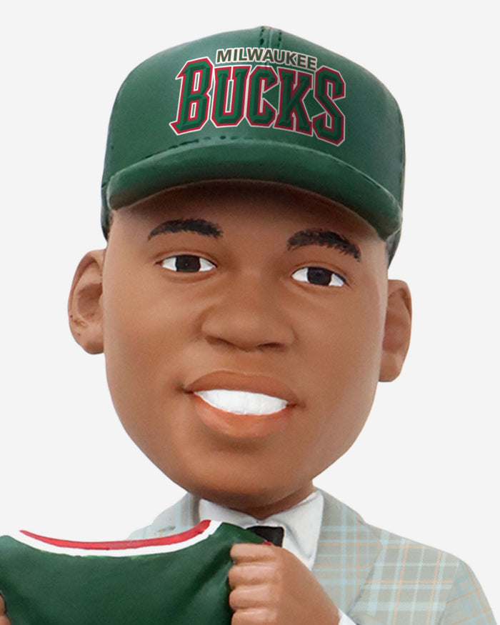 Giannis Antetokounmpo Milwaukee Bucks 2013 Draft Pick Bobblehead FOCO - FOCO.com