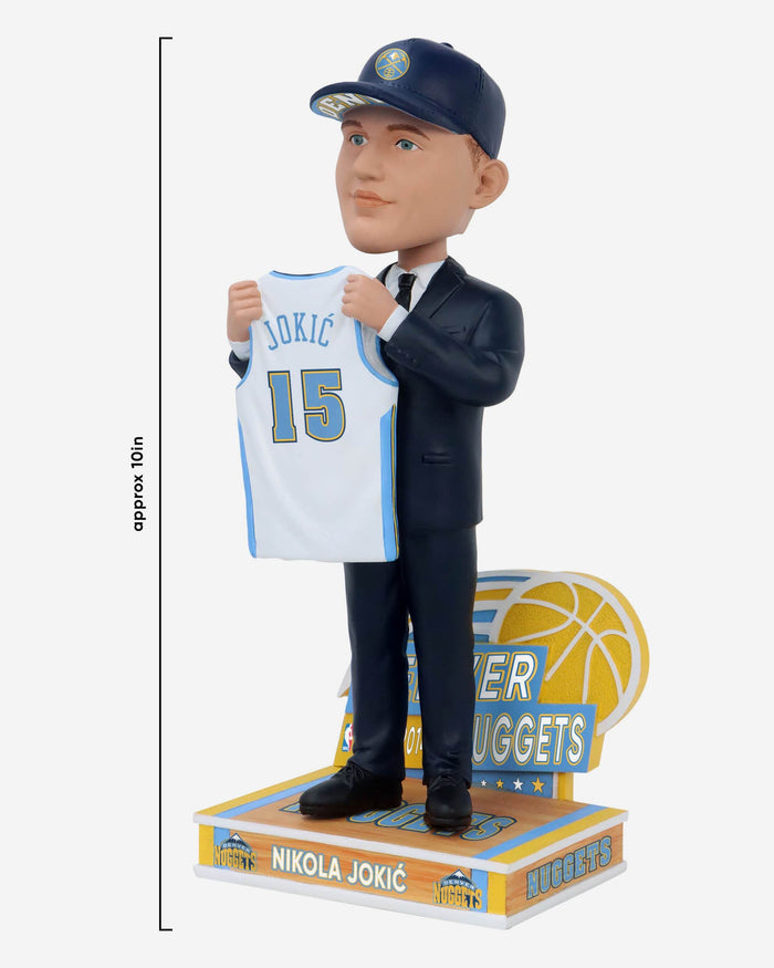 Nikola Jokic Denver Nuggets 2014 Draft Pick Bobblehead FOCO - FOCO.com