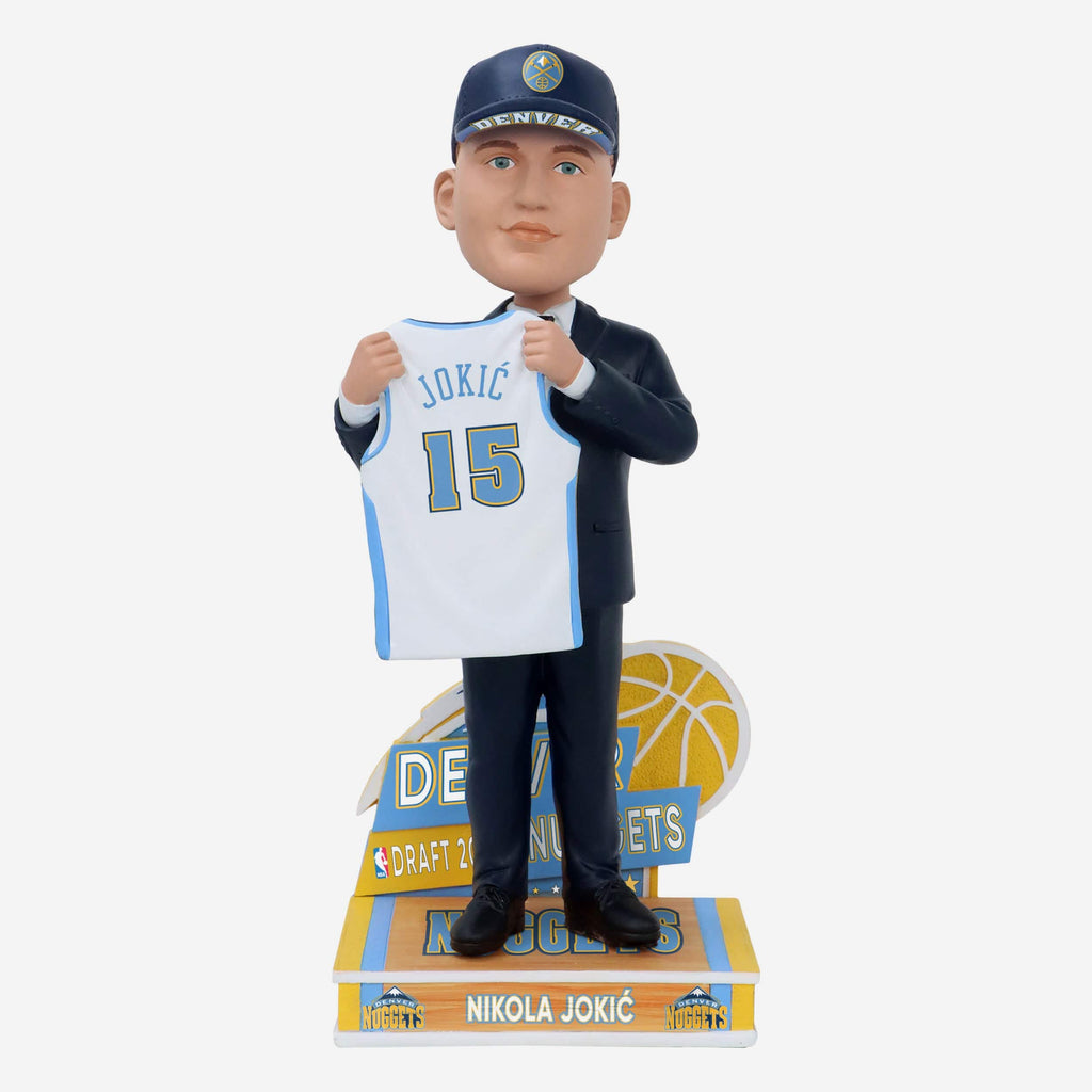 Nikola Jokic Denver Nuggets 2014 Draft Pick Bobblehead FOCO - FOCO.com