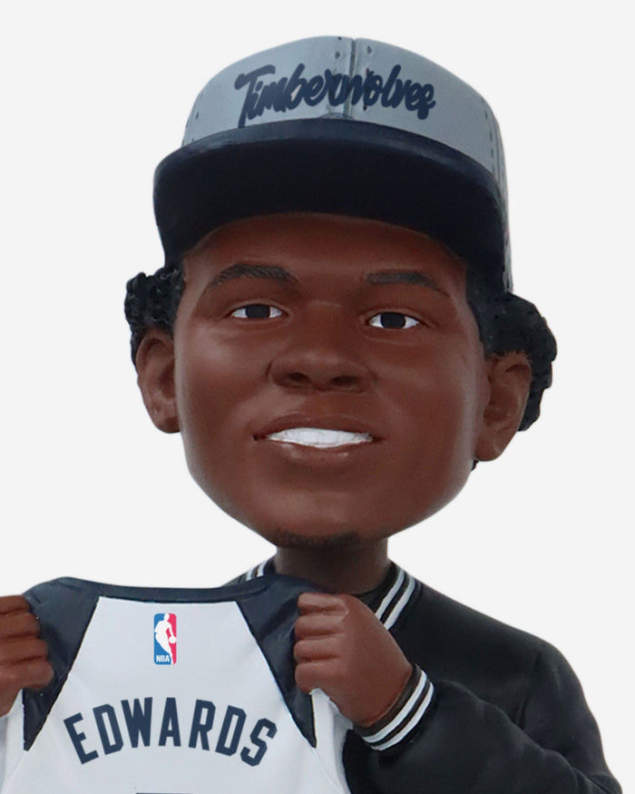 Anthony Edwards Minnesota Timberwolves 2020 Draft Pick Bobblehead FOCO - FOCO.com