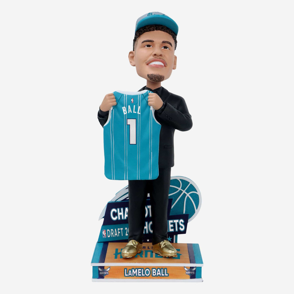 LaMelo Ball Charlotte Hornets 2020 Draft Pick Pick Bobblehead FOCO - FOCO.com