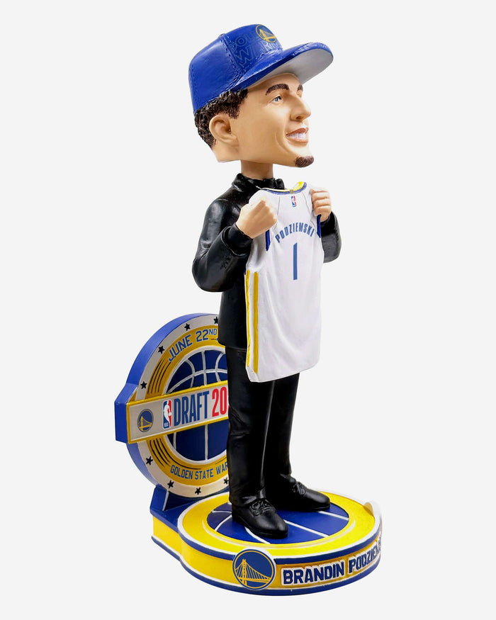 Brandin Podziemski Golden State Warriors 2023 Draft Pick Bobblehead FOCO - FOCO.com