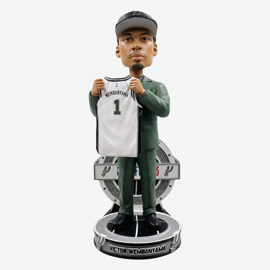 Victor Wembanyama San Antonio Spurs 2023 Draft Pick Bobblehead FOCO - FOCO.com