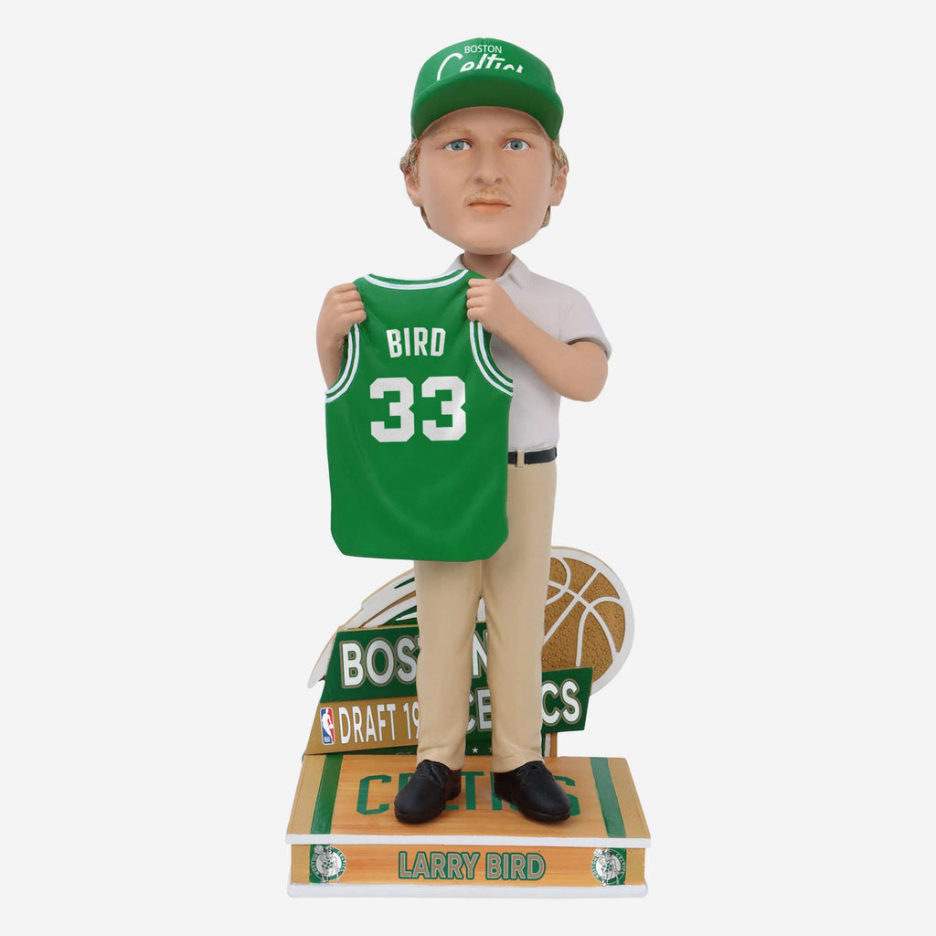 Larry Bird Boston Celtics 1978 Draft Pick Bobblehead FOCO - FOCO.com