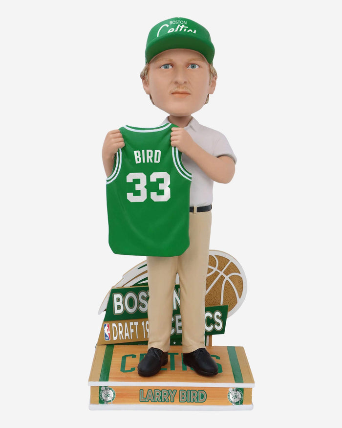 Larry Bird Boston Celtics 1978 Draft Pick Bobblehead FOCO - FOCO.com