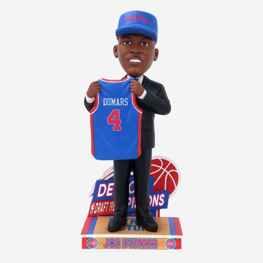 Joe Dumars Detroit Pistons 1985 Draft Pick Bobblehead FOCO - FOCO.com