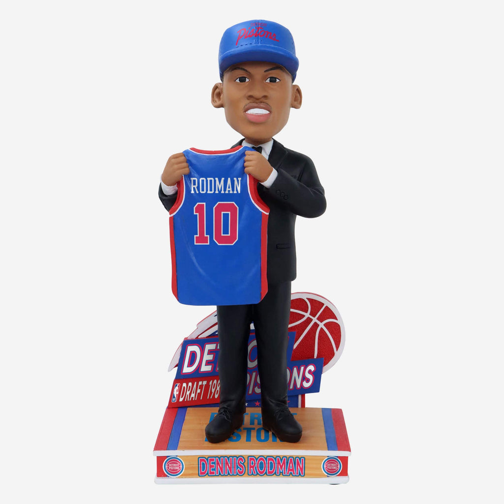 Dennis Rodman Detroit Pistons 1986 Draft Pick Bobblehead FOCO - FOCO.com